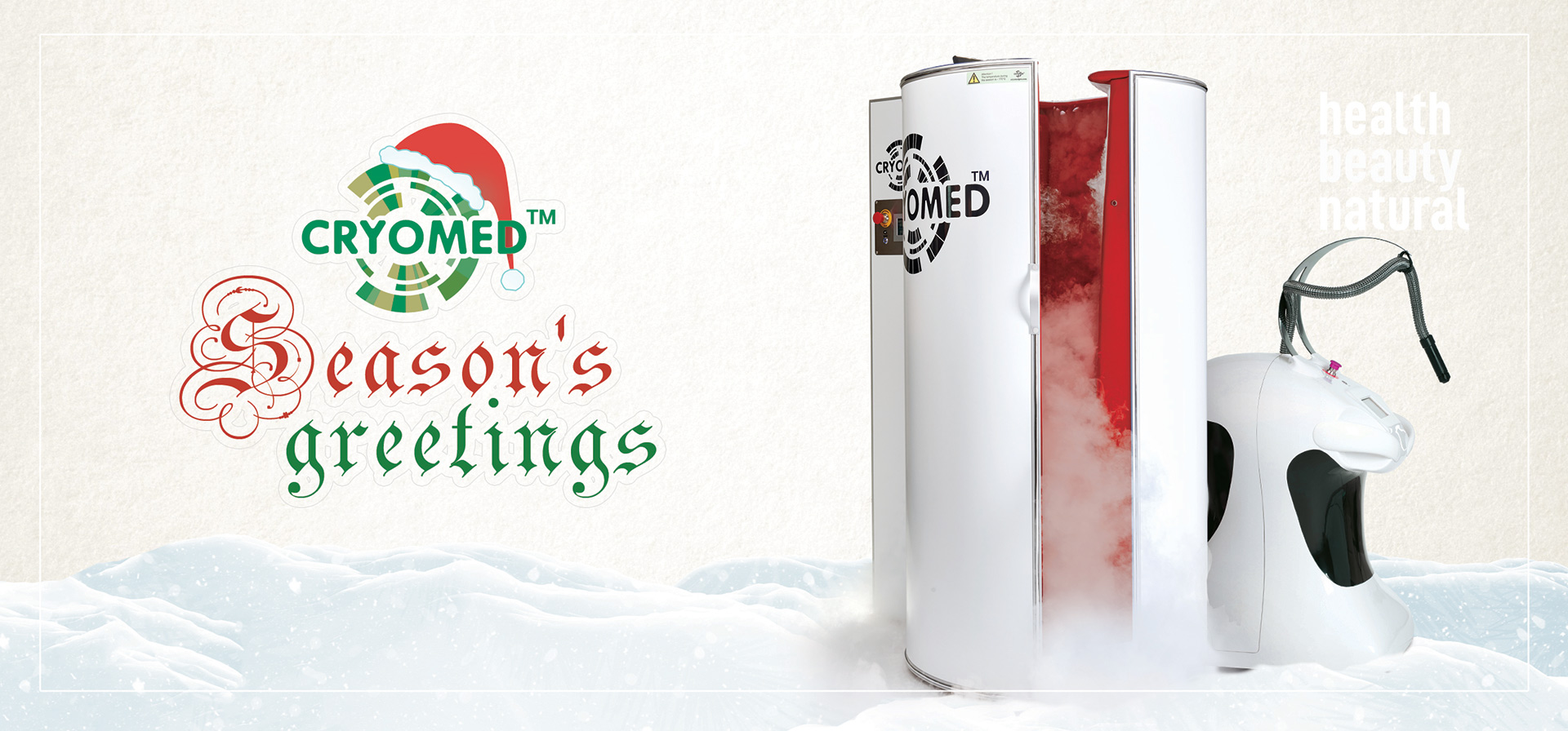 Cryomed wishes you a Merry Christmas and a Happy New Year!