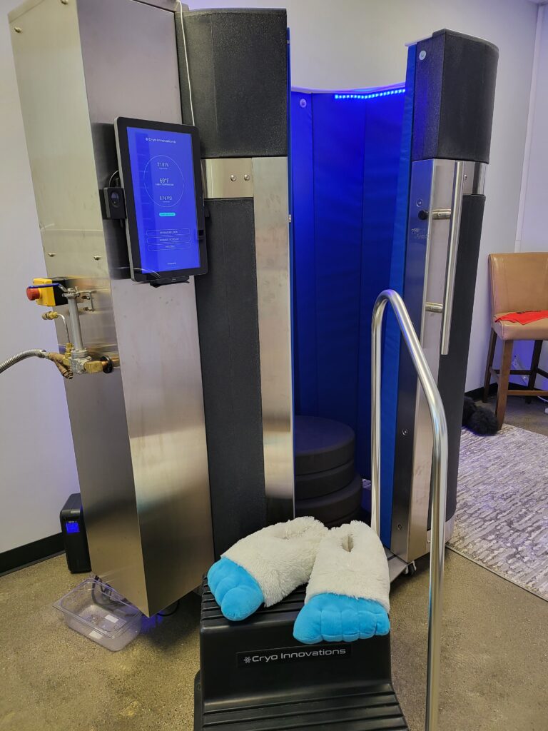 Used Cryotherapy Machine Cryo Innovations XR Location USA. Best price