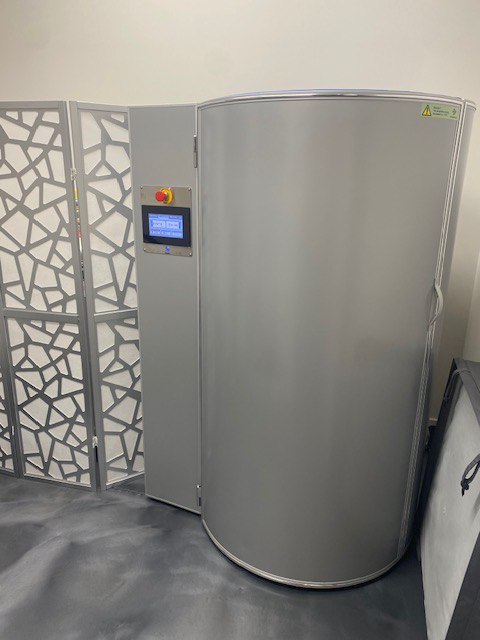 Used liquid nitrogen cryosauna Cryomed Mini, grey (2021)