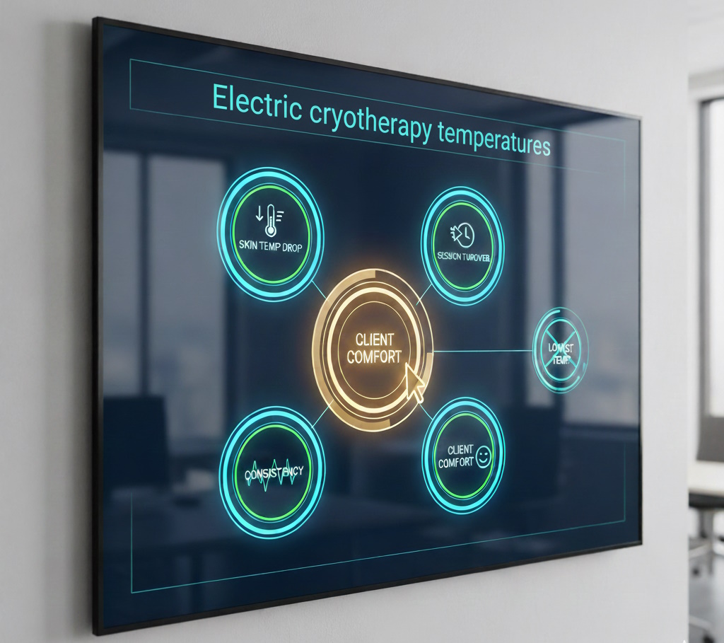 Choosing the right temperature for your electric cryochamber