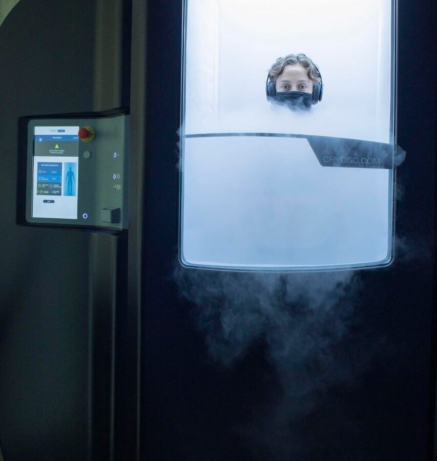 Used Cryo Arctic cryochamber front view Cryo Arctic used cryo machine for sale