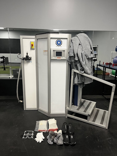 Used Impact cryosauna, nitrogen-fed