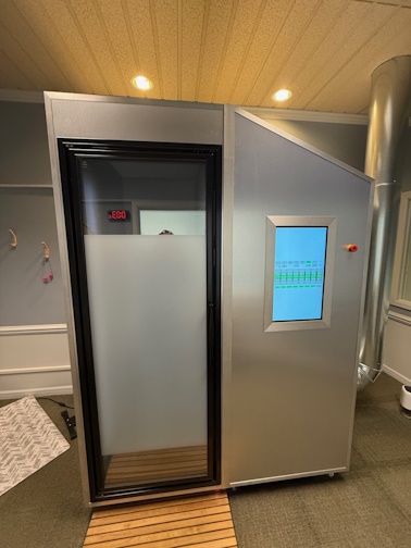 Used Olympic Peninsula cryochamber