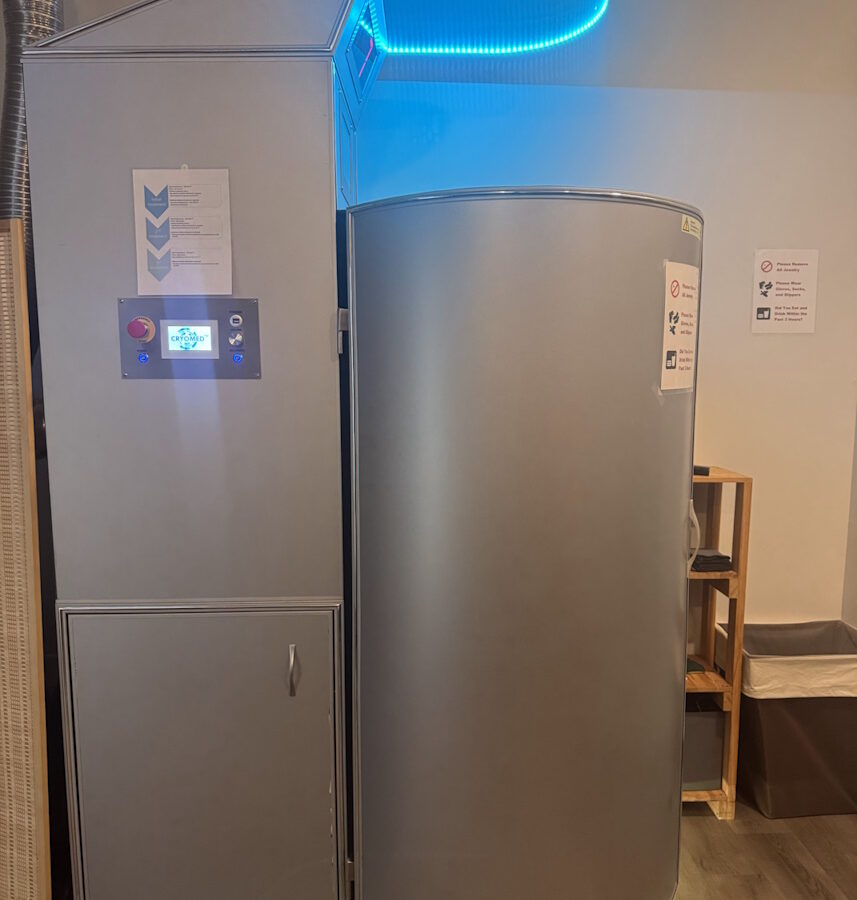 Used Cryomed Pro cryosauna